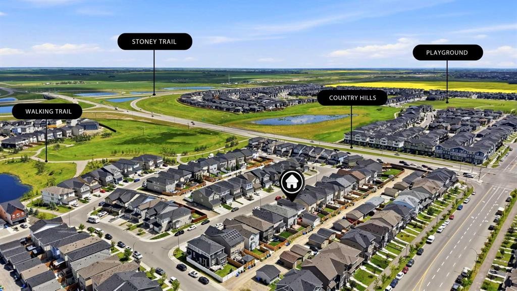 232 Cornerbrook Common Ne, Calgary, AB - Outdoor With View