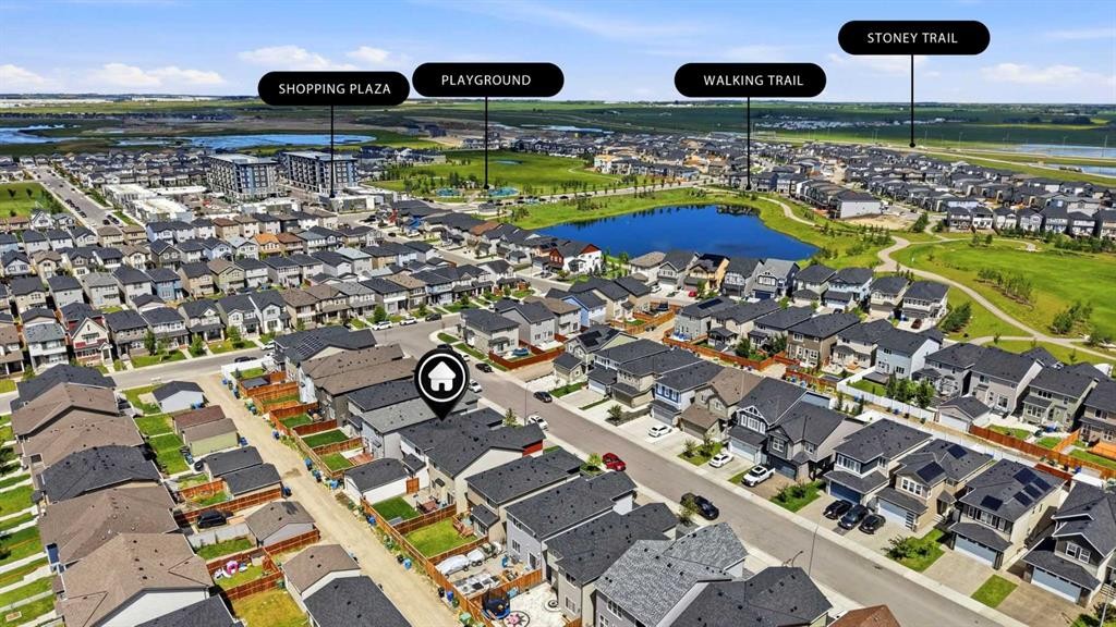232 Cornerbrook Common Ne, Calgary, AB - With View