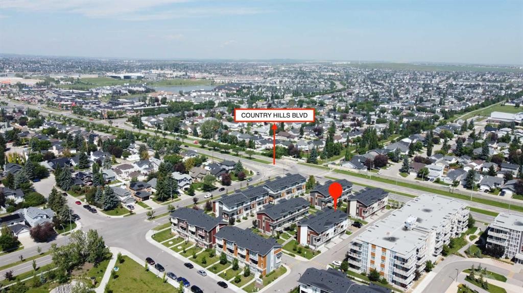 209 Harvest Hills Common Ne, Calgary, AB - Outdoor With View