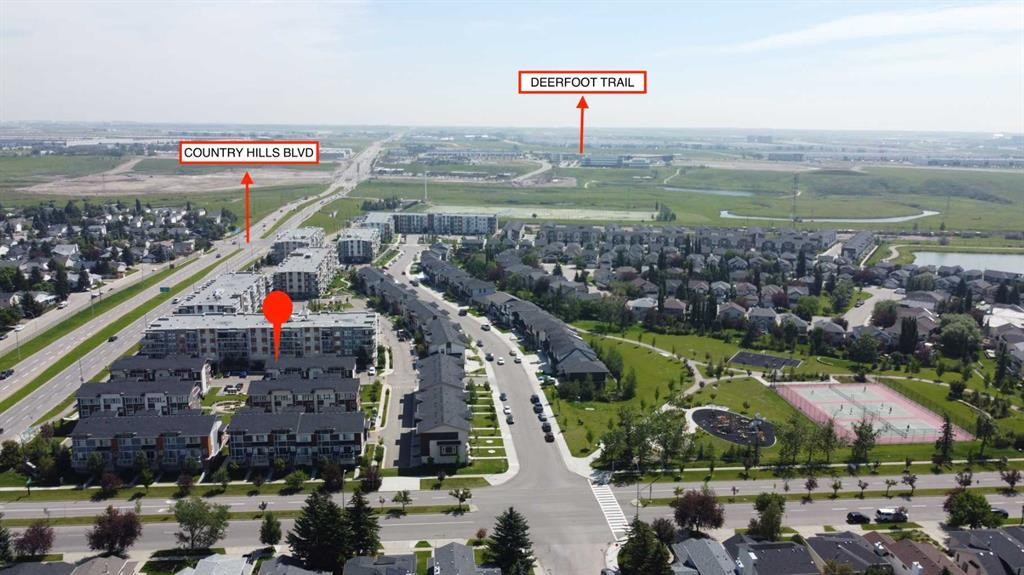 209 Harvest Hills Common Ne, Calgary, AB - Outdoor With View