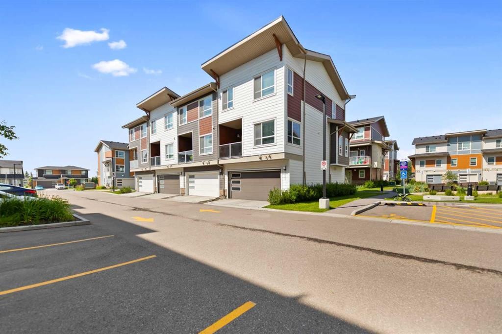 209 Harvest Hills Common Ne, Calgary, AB - Outdoor With Balcony With Facade