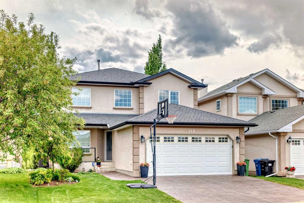146 Scenic View Close, Calgary, AB - Outdoor With Facade