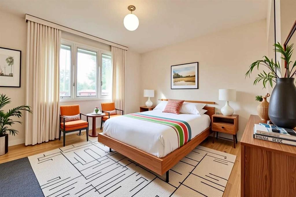 31 Rosery Drive Nw, Calgary, AB - Indoor Photo Showing Bedroom