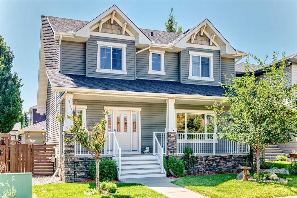 29 Westridge Crescent, Okotoks, AB - Outdoor With Deck Patio Veranda With Facade