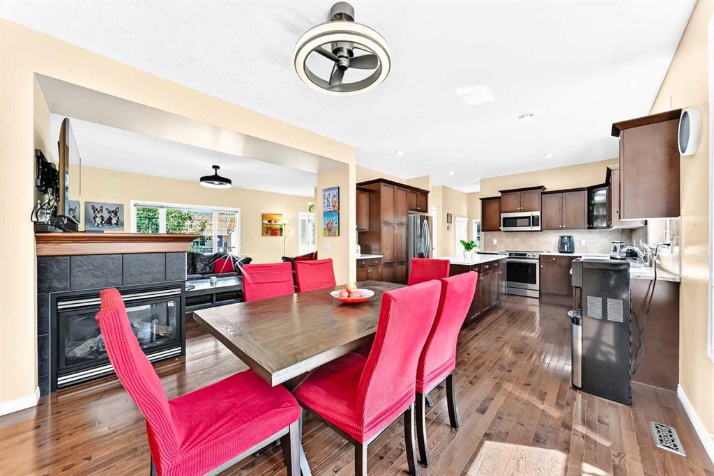 29 Westridge Crescent, Okotoks, AB - Indoor With Fireplace