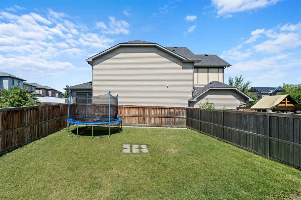 277 Brightonwoods Gardens Se, Calgary, AB - Outdoor With Backyard With Exterior
