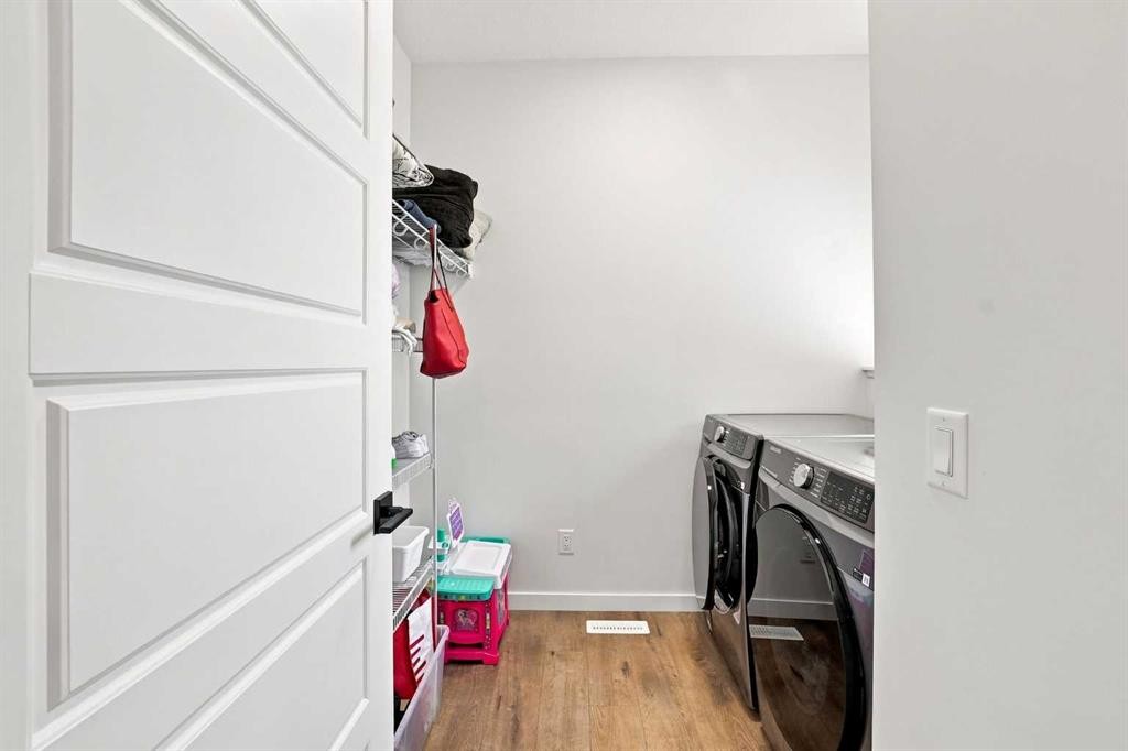 26 Homestead Circle Ne, Calgary, AB - Indoor Photo Showing Laundry Room