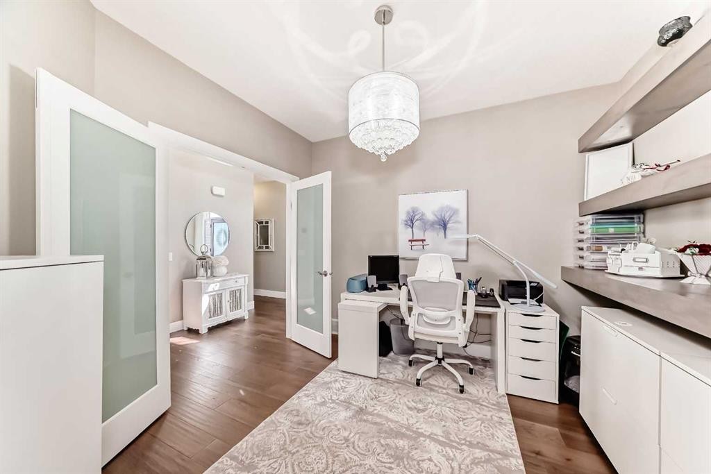 120 Kinniburgh Circle, Chestermere, AB - Indoor Photo Showing Office