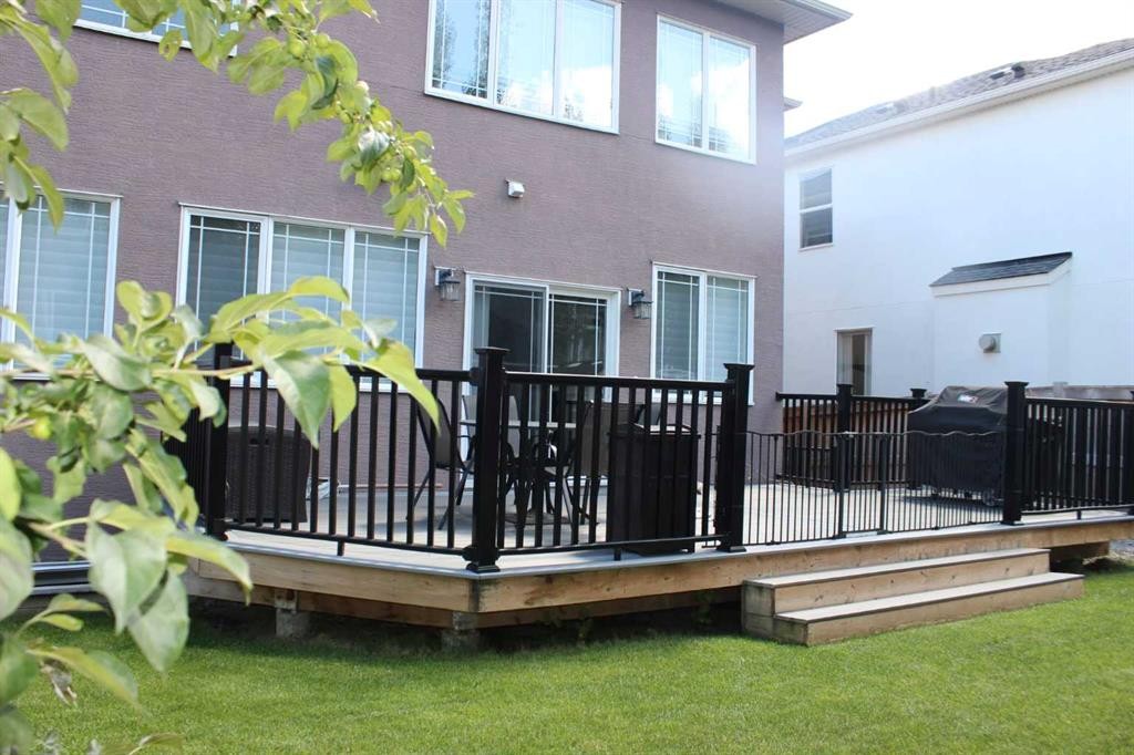 120 Kinniburgh Circle, Chestermere, AB - Outdoor With Deck Patio Veranda With Exterior