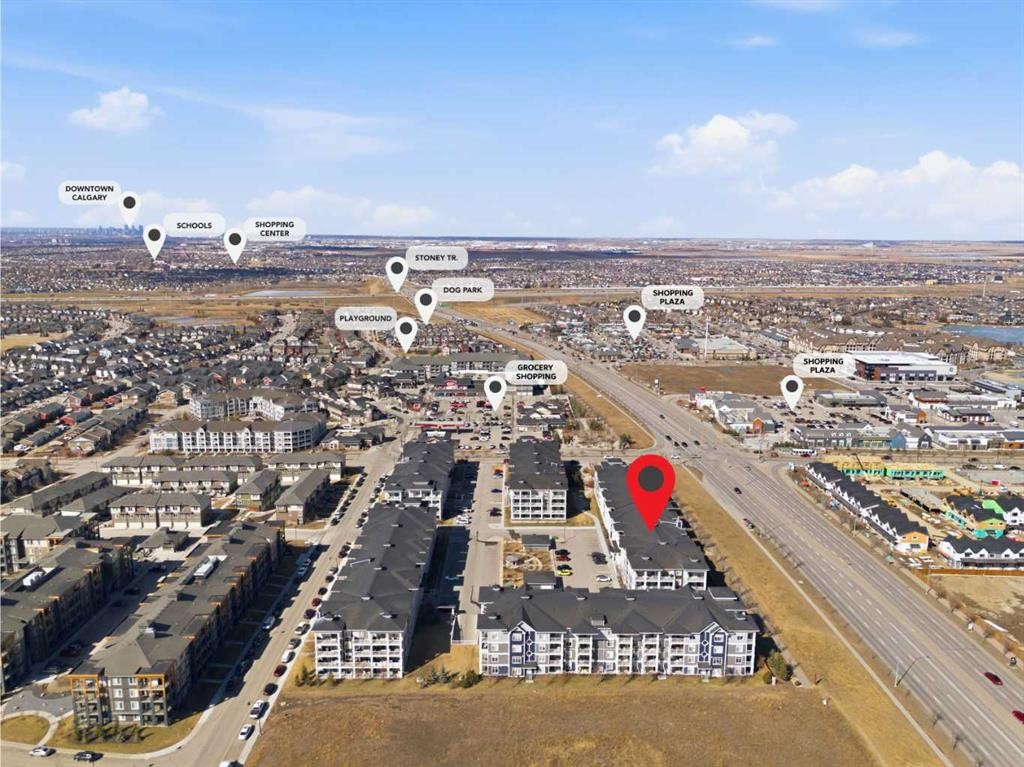 220-400 Auburn Meadows Common Se, Calgary, AB - Outdoor With View