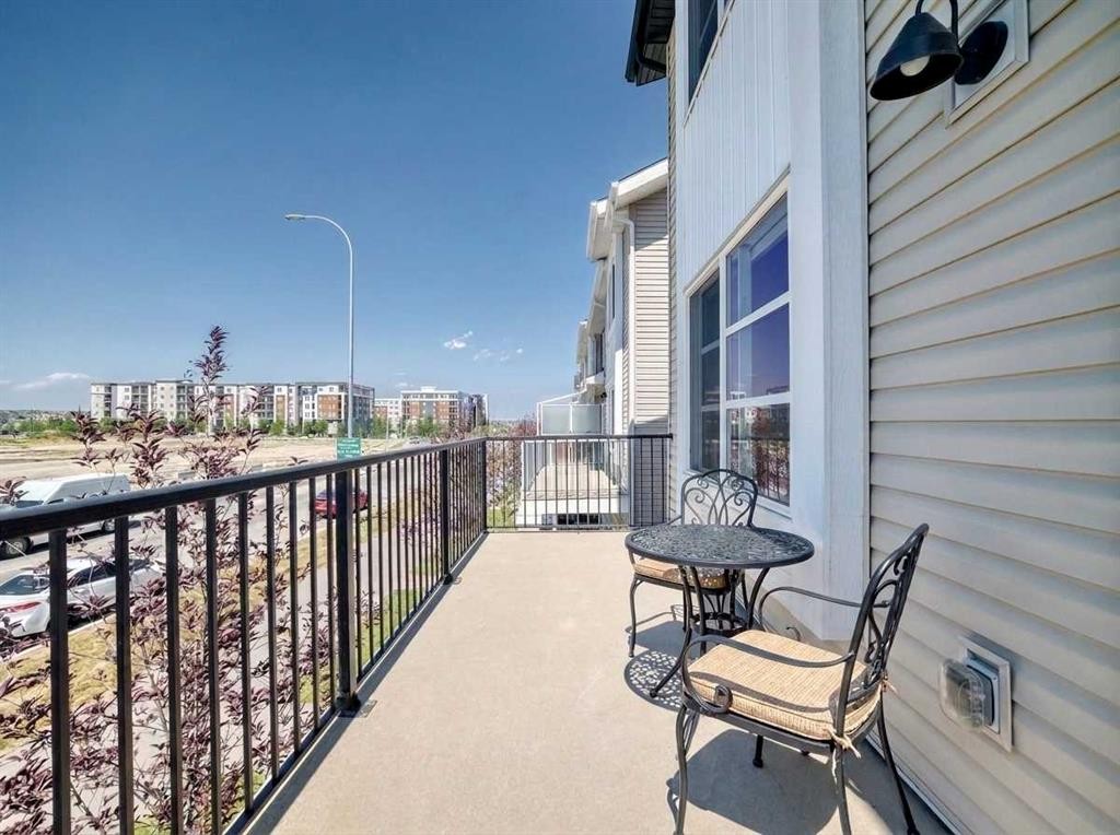 308-135 Belmont Passage Sw, Calgary, AB - Outdoor With Balcony With Exterior