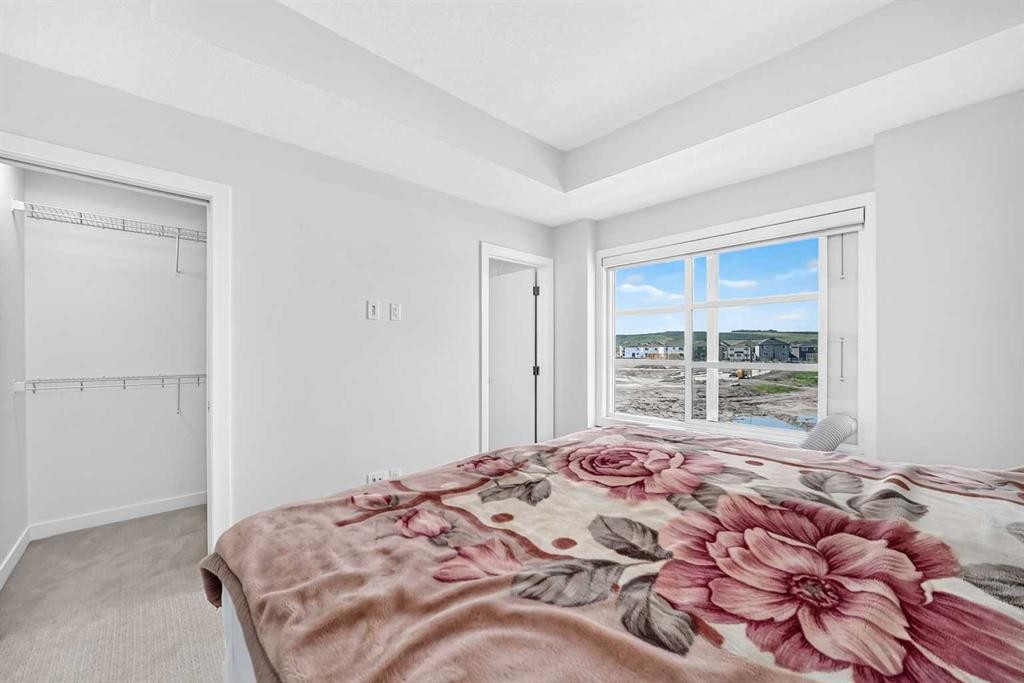 308-135 Belmont Passage Sw, Calgary, AB - Indoor Photo Showing Bedroom