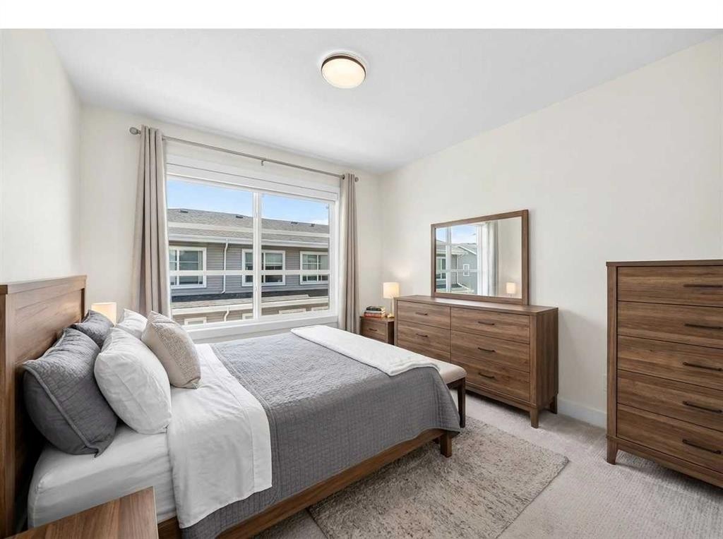 308-135 Belmont Passage Sw, Calgary, AB - Indoor Photo Showing Bedroom