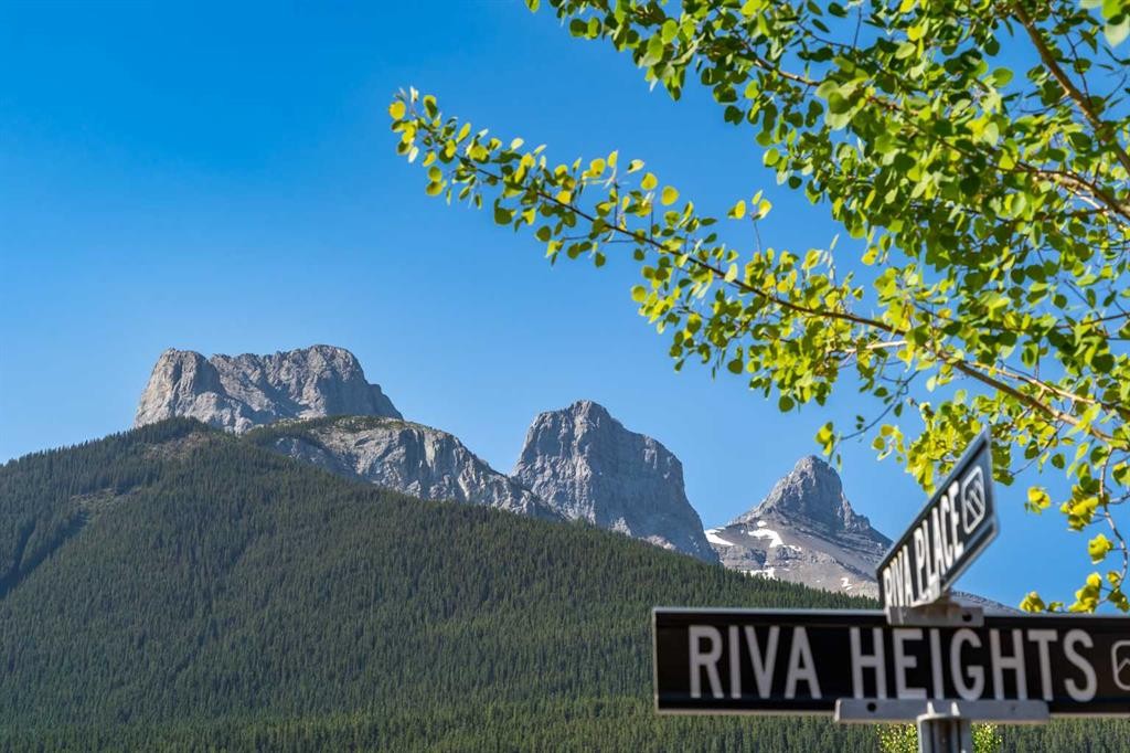 407 Riva Place, Canmore, AB - Outdoor With View