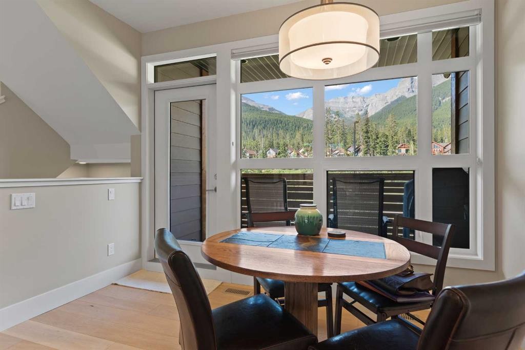 407 Riva Place, Canmore, AB - Indoor Photo Showing Dining Room