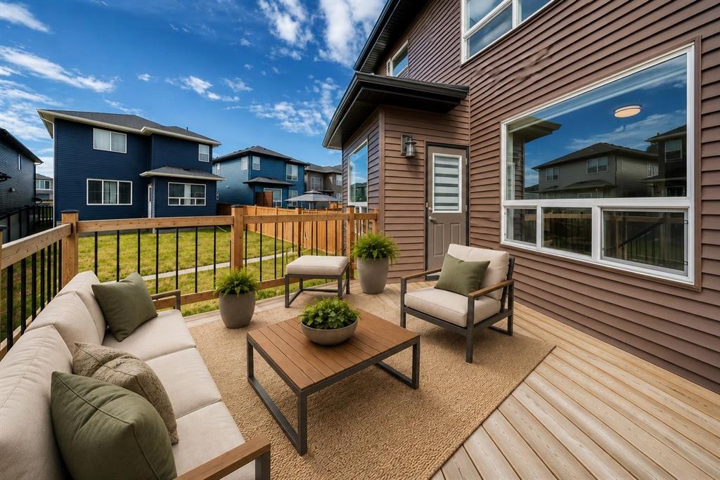 137 Creekside Way Sw, Calgary, AB - Outdoor With Deck Patio Veranda With Exterior