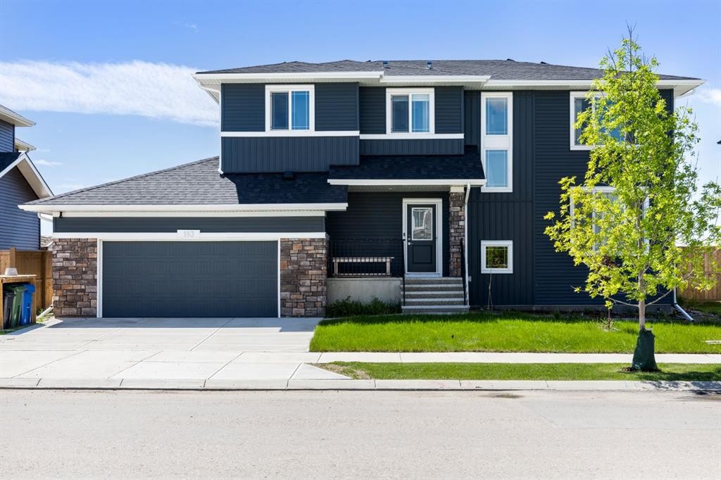 183 Brander Avenue, Langdon, AB - Outdoor With Facade