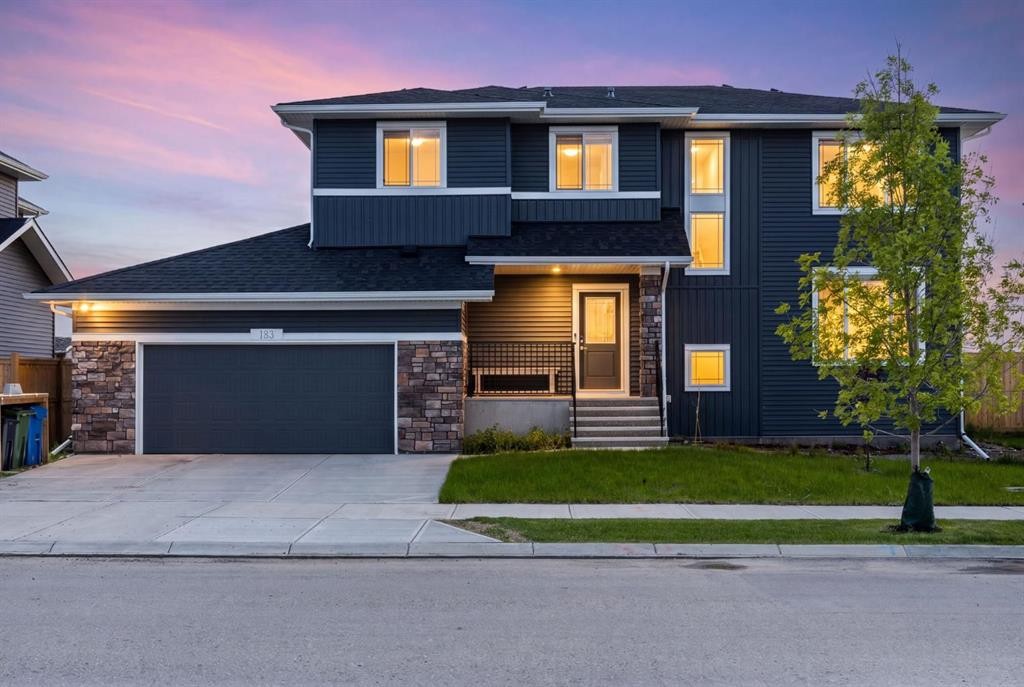 183 Brander Avenue, Langdon, AB - Outdoor With Facade