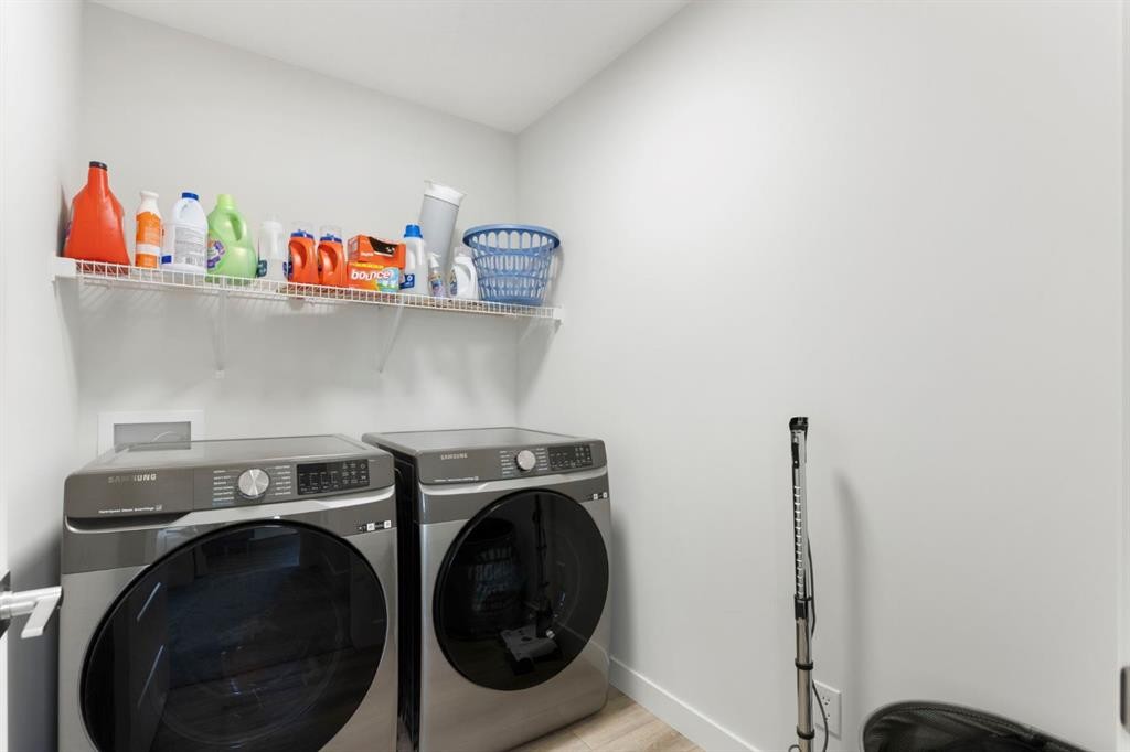 183 Brander Avenue, Langdon, AB - Indoor Photo Showing Laundry Room