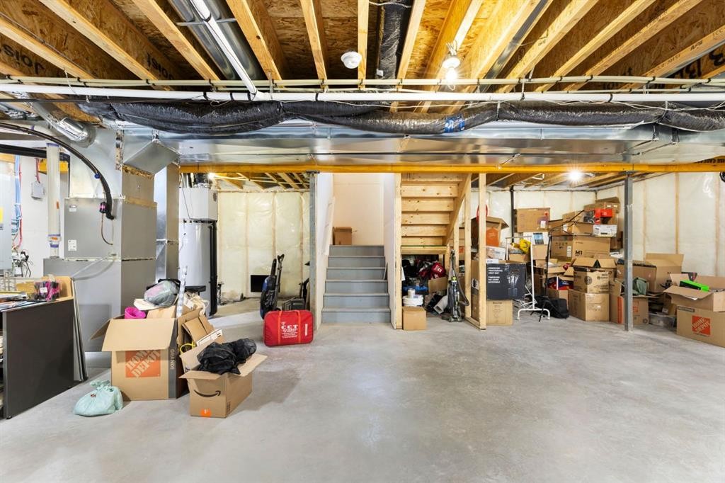 183 Brander Avenue, Langdon, AB - Indoor Photo Showing Basement