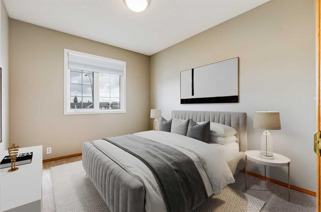 249 Scotia Point Nw, Calgary, AB - Indoor Photo Showing Bedroom