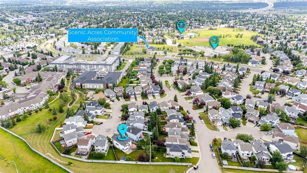 249 Scotia Point Nw, Calgary, AB - Outdoor With View