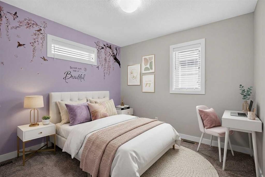 4-2416 30 Street Sw, Calgary, AB - Indoor Photo Showing Bedroom