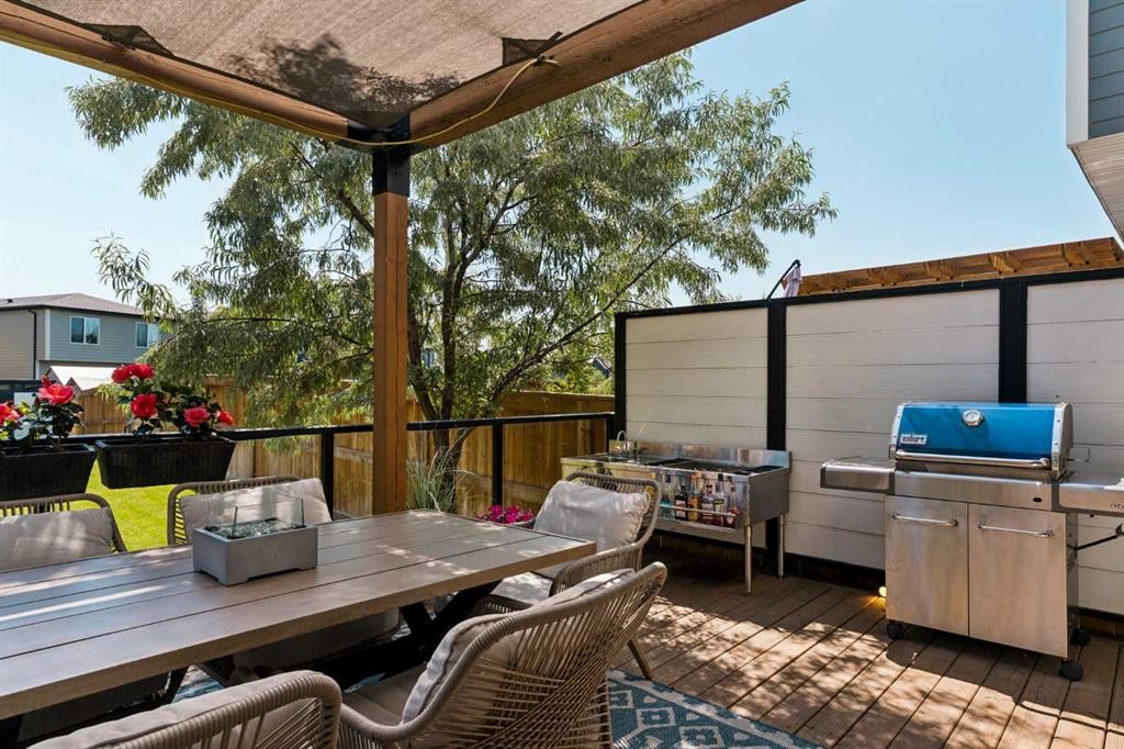 203 Cranbrook Park Se, Calgary, AB - Outdoor With Deck Patio Veranda With Exterior