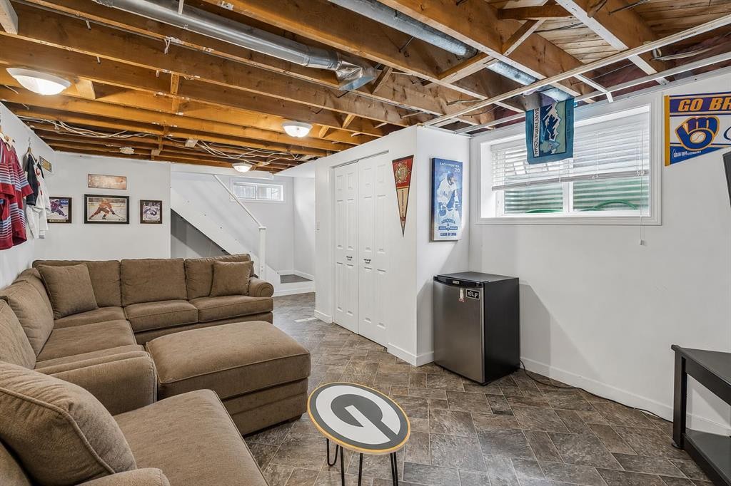 27 Heston Street Nw, Calgary, AB - Indoor Photo Showing Basement