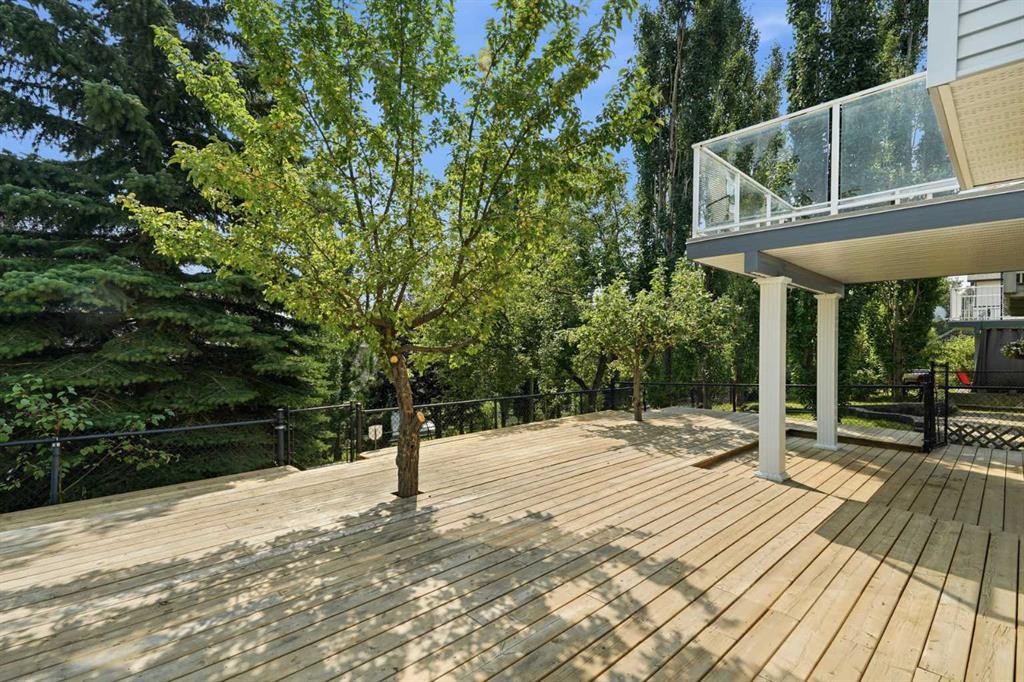 288 Springborough Way Sw, Calgary, AB - Outdoor With Deck Patio Veranda