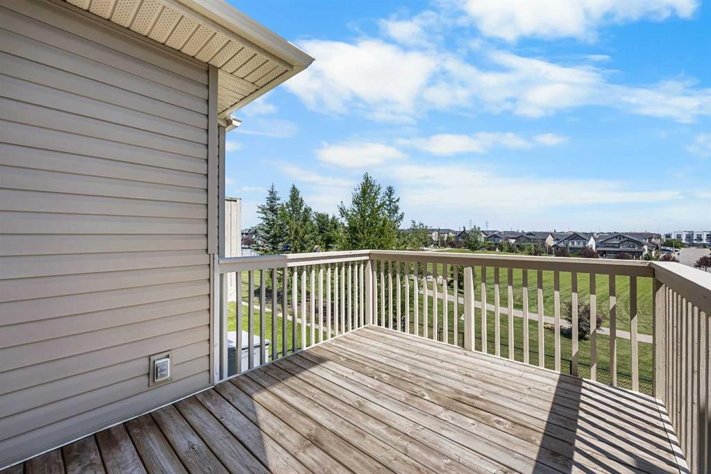 32 Panatella Common Nw, Calgary, AB - Outdoor With Deck Patio Veranda With Exterior