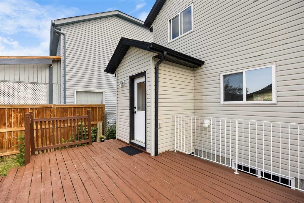 223 Coventry Road Ne, Calgary, AB - Outdoor With Deck Patio Veranda With Exterior