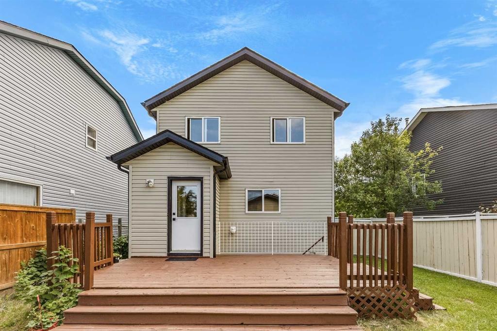 223 Coventry Road Ne, Calgary, AB - Outdoor With Deck Patio Veranda With Exterior