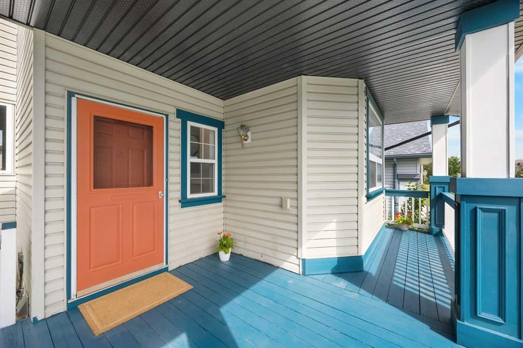 223 Coventry Road Ne, Calgary, AB - Outdoor With Deck Patio Veranda With Exterior