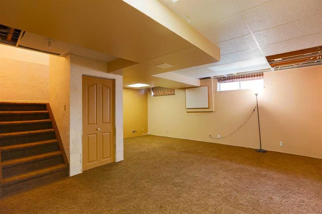 89 Athabasca Crescent, Crossfield, AB - Indoor Photo Showing Basement