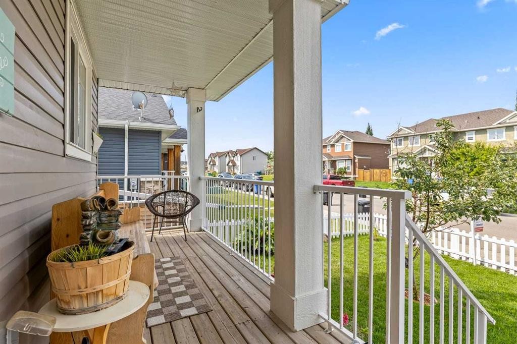 317 Mcleod Crescent, Diamond Valley, AB - Outdoor With Deck Patio Veranda With Exterior
