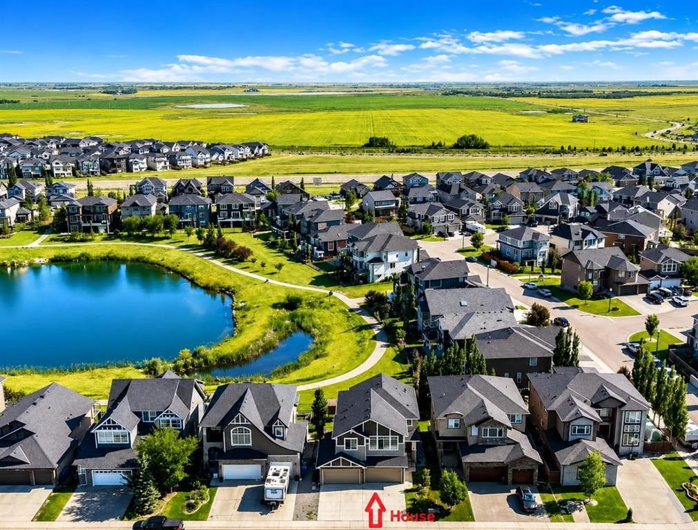 148 Rainbow Falls Glen, Chestermere, AB - Outdoor With View