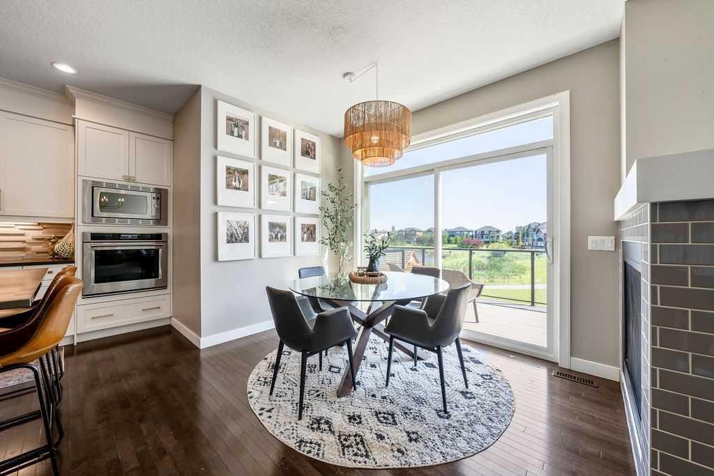148 Rainbow Falls Glen, Chestermere, AB - Indoor Photo Showing Dining Room