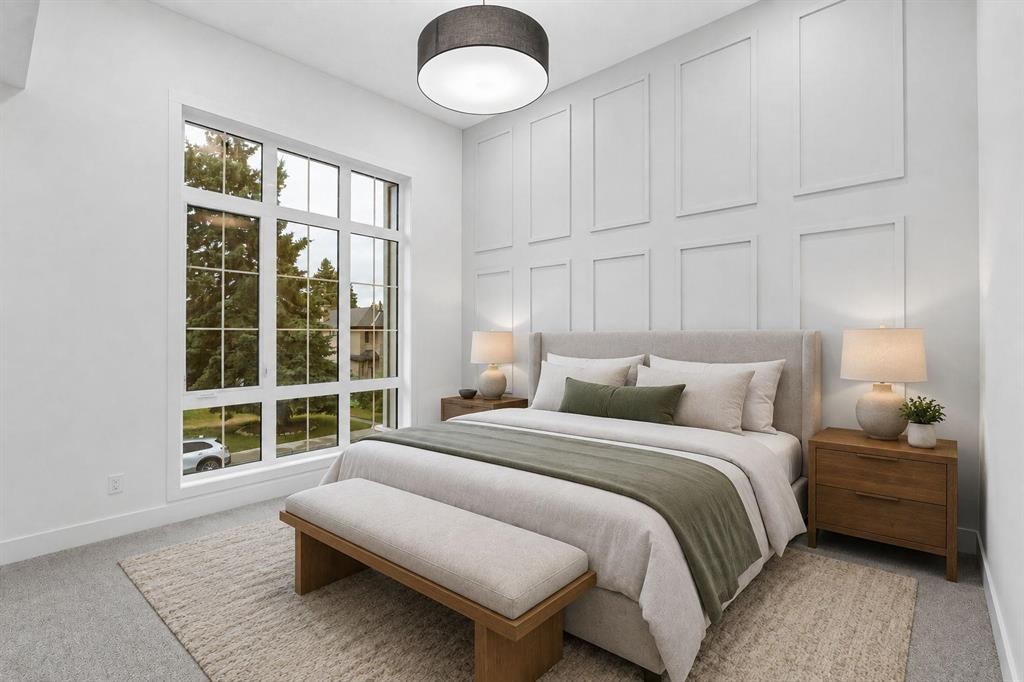 1810 19 Avenue Nw, Calgary, AB - Indoor Photo Showing Bedroom
