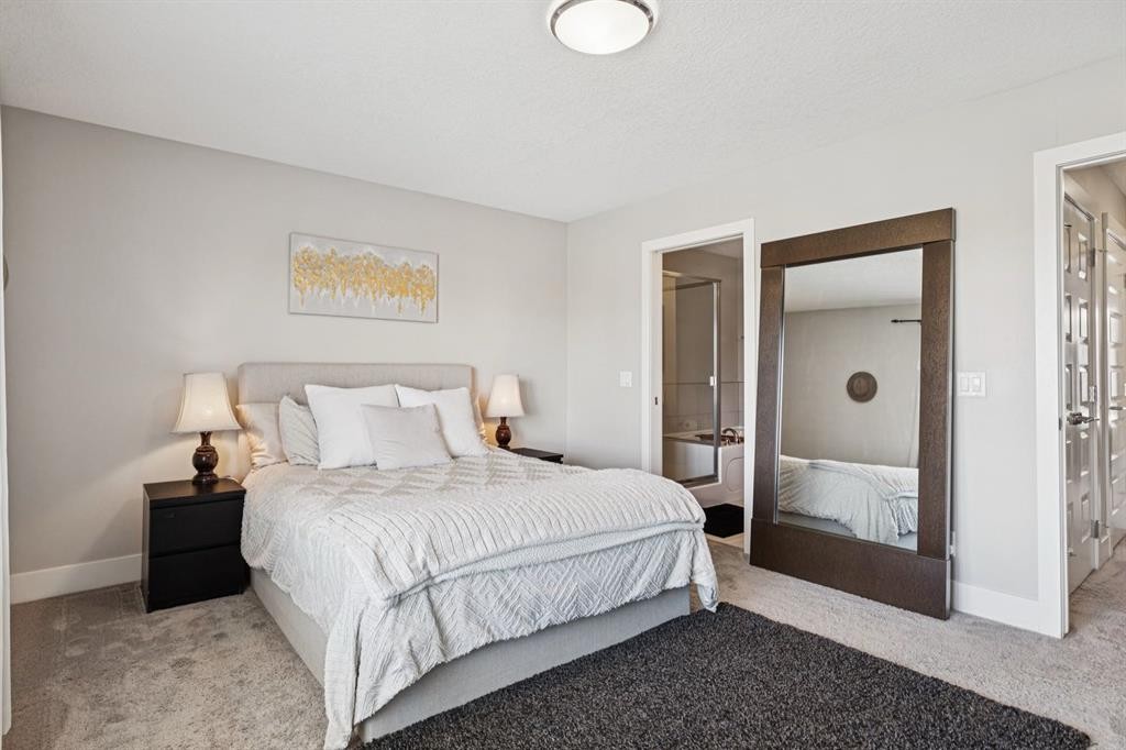 6 Quarry Lane Se, Calgary, AB - Indoor Photo Showing Bedroom