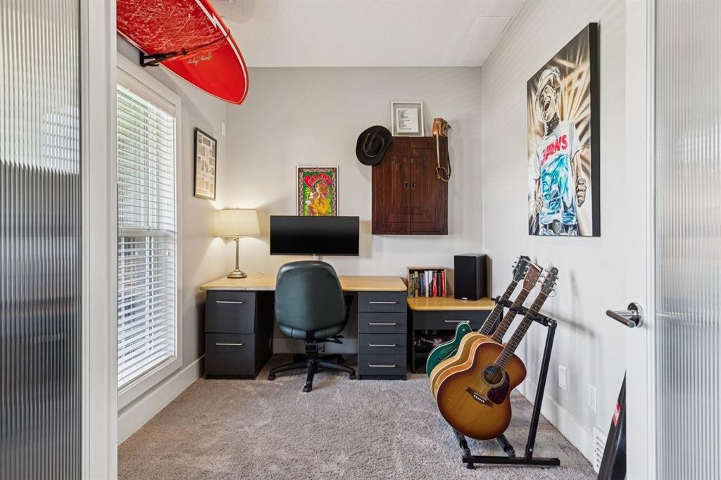 6 Quarry Lane Se, Calgary, AB - Indoor Photo Showing Office