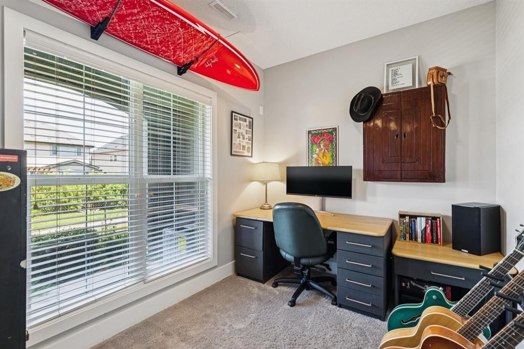 6 Quarry Lane Se, Calgary, AB - Indoor Photo Showing Office