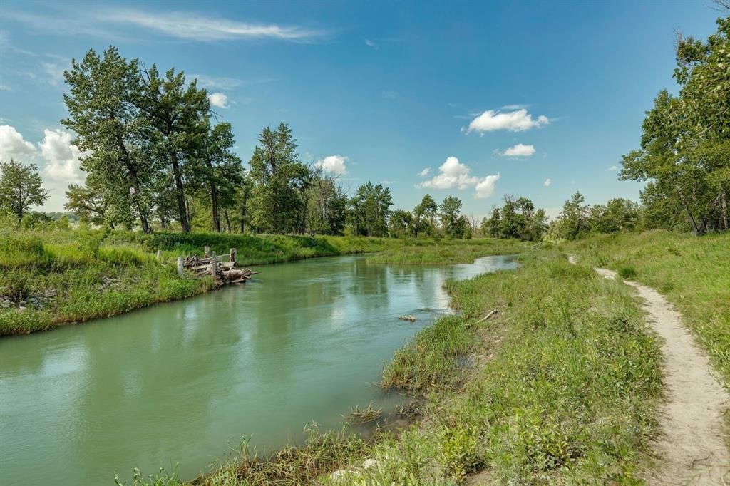 6 Quarry Lane Se, Calgary, AB - Outdoor With Body Of Water With View