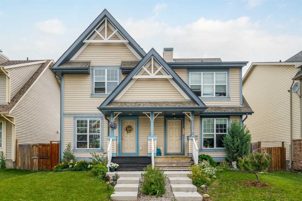 240 Elgin Meadows Gardens Se, Calgary, AB - Outdoor With Deck Patio Veranda With Facade