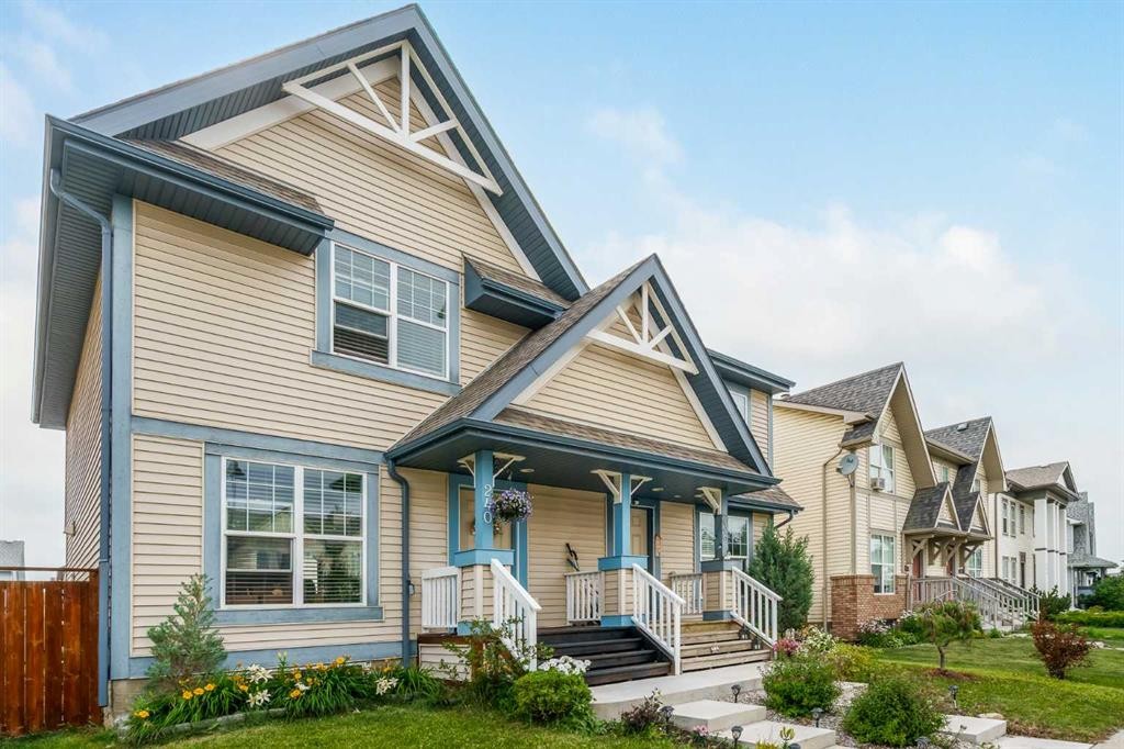 240 Elgin Meadows Gardens Se, Calgary, AB - Outdoor With Deck Patio Veranda With Facade