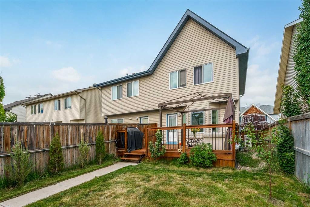 240 Elgin Meadows Gardens Se, Calgary, AB - Outdoor With Deck Patio Veranda