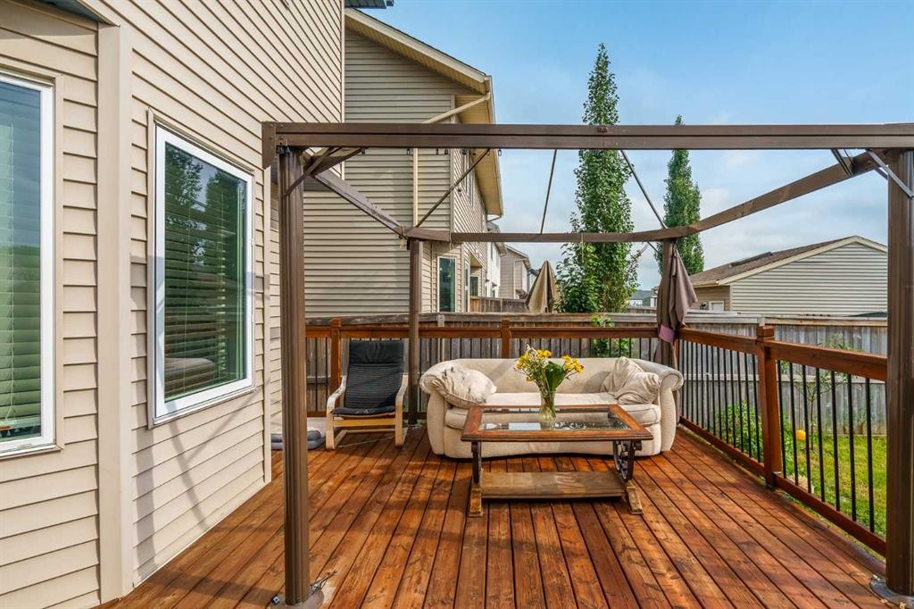 240 Elgin Meadows Gardens Se, Calgary, AB - Outdoor With Deck Patio Veranda With Exterior