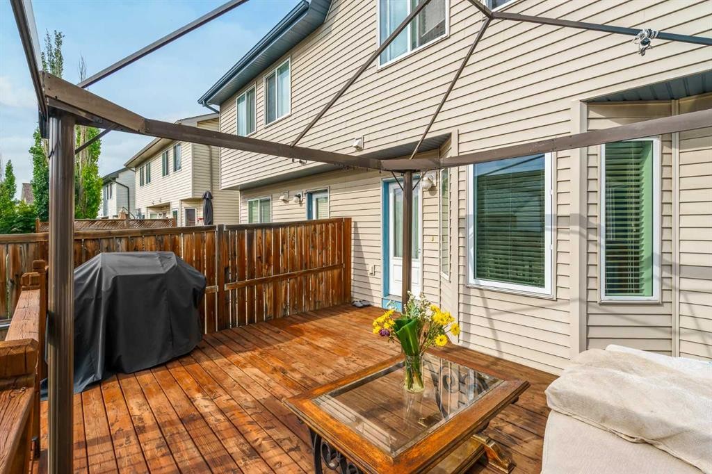 240 Elgin Meadows Gardens Se, Calgary, AB - Outdoor With Deck Patio Veranda With Exterior
