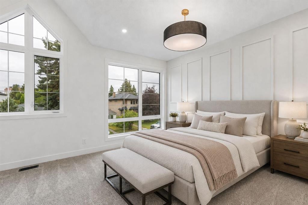 1812 19 Avenue Nw, Calgary, AB - Indoor Photo Showing Bedroom