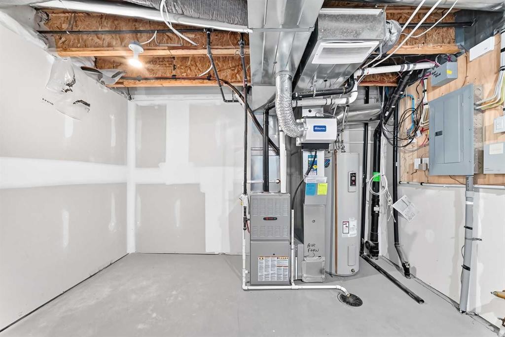 57 Aspen Hills Common Sw, Calgary, AB - Indoor Photo Showing Basement